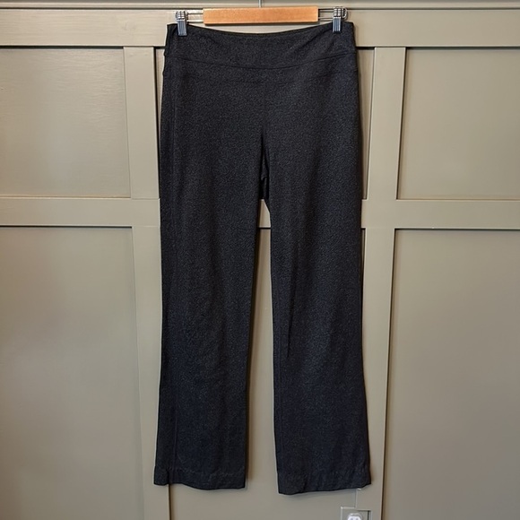 Prana Audrey Pant Bootcut Yoga Activewear Athletic Pants Charcoal Size Medium - Picture 1 of 7